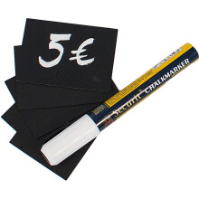 American Metalcraft 3"""" x 2"""" Mini-Chalk Card