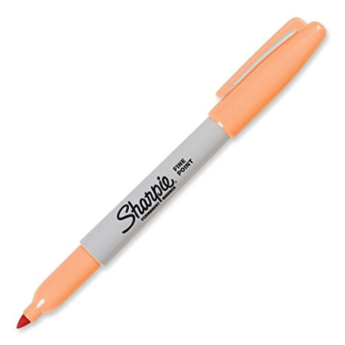 Sharpie Sharpie Sharpie Fine Point Markers Peach (32086)