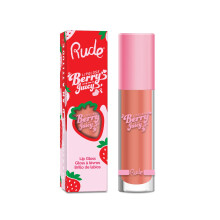 Lucidalabbra Rude Cosmetics Berry Juicy - Nudista per donne - Lucidalabbra da 0,14 once