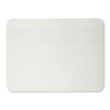 Charles Leonard Lavagna cancellabile a secco 9 x 12 pollici in masonite su un lato, tinta unita, bianco, 1 ciascuno (35100)