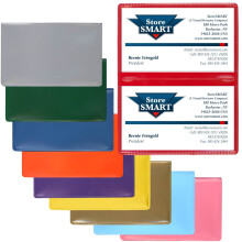 StoreSMART - Plast foldekortholdere Variety 10-Pack - RPP2915VP-10