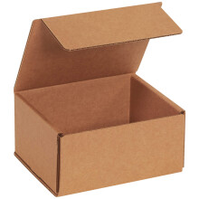BOX USA BM653K aaltopahvipostilaatikot 6"""" x 5"""" x 3"""" Kraft (50 kpl:n pakkaus)