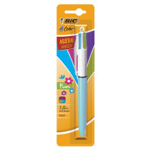 BIC 4-Kleur Fashion Balpen, Medium Punt (1,0 mm), Assorted Inkt, 1-Stuks