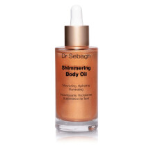 Dr Sebagh Shimmering Body Oil - Hydraterende Droge Olie, Gouden Glans, Vitamine E, Verzacht Gevoeligheid, Bronzen Glans