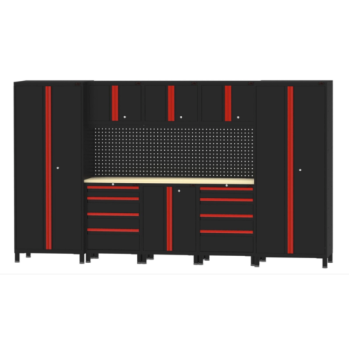 (XXL Garage Set) Garage Modular Storage Series System Workshop Tool Chest Workstation