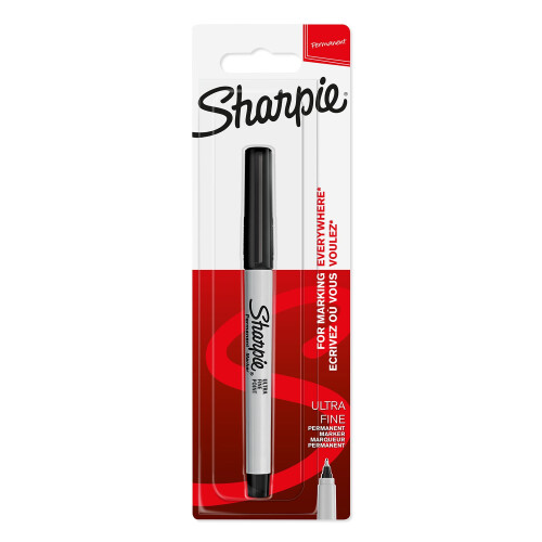 Sharpie Sharpie Ultra-Fine Tip Permanent Marker - Black