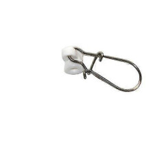 (White) Fishing Line Sinker Slide With Duo-lock Snap High-strength
