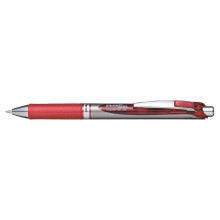 Pentel BL80-BX EnerGel Tintenroller mit einziehbarer Geltinte, rot, 1 mm