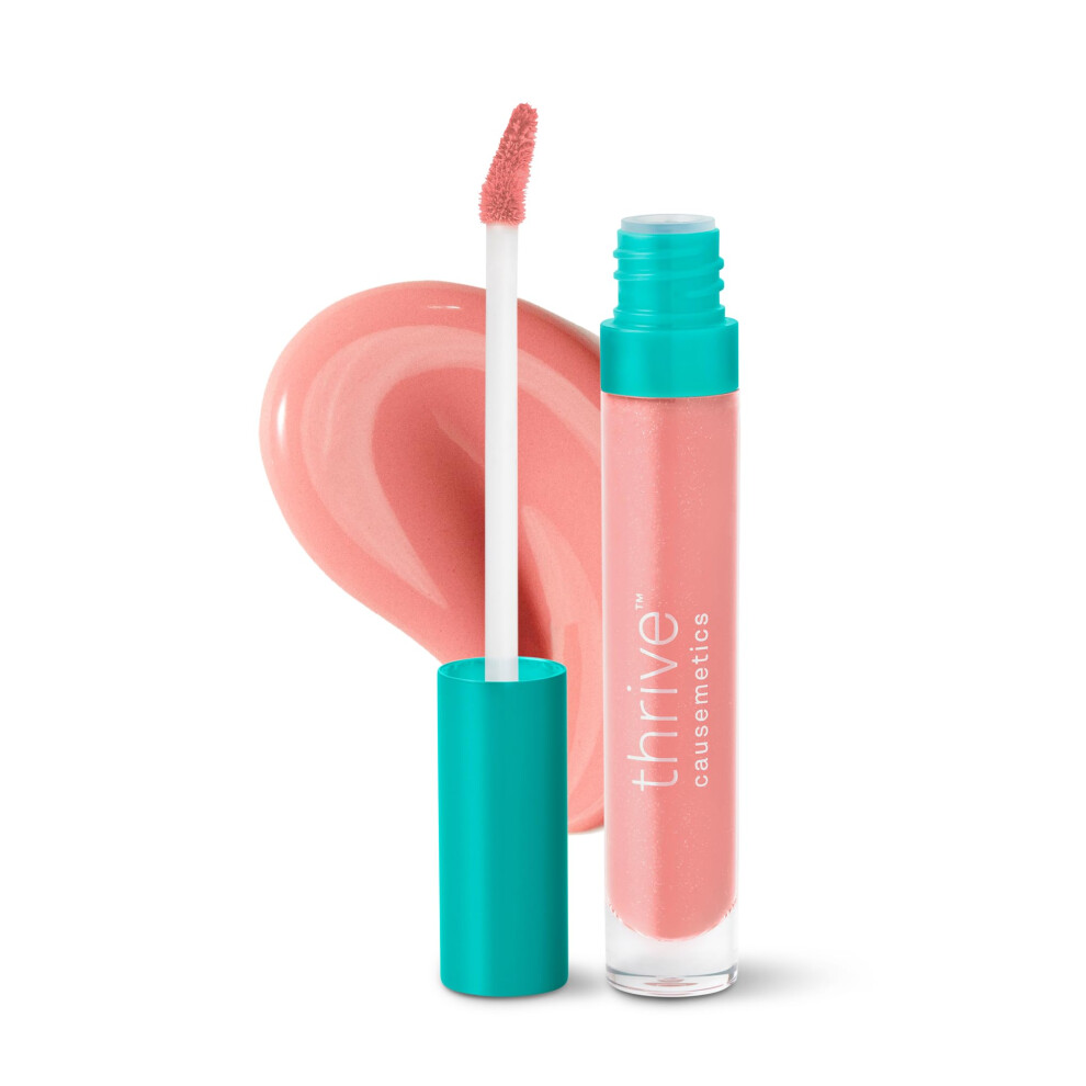 Thrive Causemetics Sheer Strength Lip Plumping Peptide Gloss Lip Plumper With Vitamin E Peptides Plumps Smooths & Hydrates Lips High Shine Vega