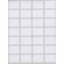 Etichette multiuso rettangolari bianche MACO 5/8 x 7/8 pollici 1000 per scatola (MS-1014)