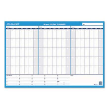 AT-A-GLANCE - Planificador de pared borrable reversible, formato 90-/120-días, 36 x 24 - Se vende por unidad