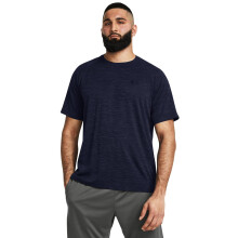 Under Armour Frfi Tech Texturlt rvid ujj pl (410) Midnight Navy / / Fekete kicsi
