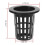 50 Pcs Plastic Slotted Mesh Net Cups Pots,round Net Cups Pots 70mm 3