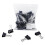 Universal UNV10210 Binder Clips - medium sort/s?lv (1 dusin) 2