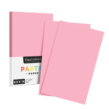 Roze pastelkleurig papier - Perfect voor documenten, uitnodigingen, posters, flyers, menu's, kunst en ambachten | 8,5"" x 14"""" (wettelijke maat) |