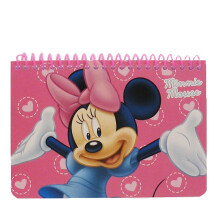 Ksiazka z autografami Myszki Minnie Disney w rσzowej spirali