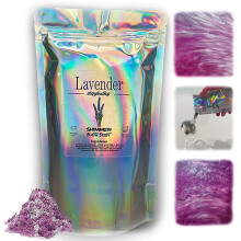 Stsfybaths Purple Lavender Shimmer Bath Bomb in A Bag - Handmade Scented Bath Bombs for Women,Kids and Men - Bulk Bathbomb Fizzies Perfect for Boys an