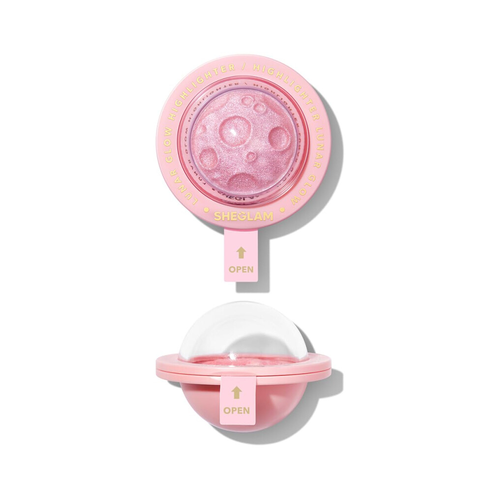 Sheglam Lunar Glow Highlighter Face Highlighter Multichrome Glitter Shimmer Highlighter Makeup Eye Face Body Highlighter Illuminator Silky Creamy Ey