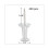 Universal UNV31306 3/8 in. Plastic Push Pins - Clear (400/Pack) 4