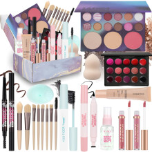 Kit trucco Set regalo trucco per ragazze Set trucco per adolescenti Kit trucco completo per principianti e professionisti Set trucco da viaggio p