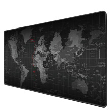 Benvo Extended Mouse Pad Grote gamingmuismat - 35,4x15,7x0,12 inch Computertoetsenbord Muismat Antislip muismat Rubberen basis en gestikte randen