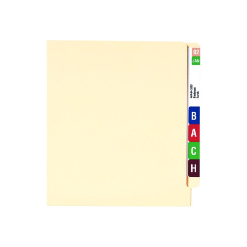 Smead Smartstrip Labels Refill Pack End Tab Labels Ink-Jet Printer (66006) 1
