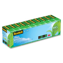 Scotch 81210P Magic Greener Tape  .75 in. x 900 in.   1 in. Core  10 Rolls-Pack
