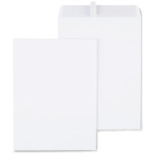 Katalog zszywek Koperty wysyłkowe QuickStrip EasyClose Peel & Seal 9 x 12 cali, 100 sztuk, białe