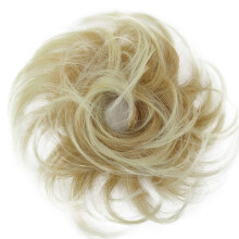 CAISHA Kleine Scrunchy Hochsteckfrisur Haarteil Ponytail Extensions Haargummi Blond Mix G13C