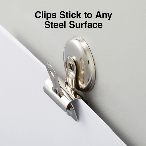 Staples Graffette magnetiche Bulldog Staples 1 1/4"" Larghezza 3/8"" Capacit? 18/conf. 2