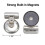 Staples Graffette magnetiche Bulldog Staples 1 1/4"" Larghezza 3/8"" Capacit? 18/conf. 2