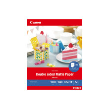 Canon Dubbelzijdig Matte Fotopapier (8,5" x 11") - Ideaal voor Creatieve Projecten