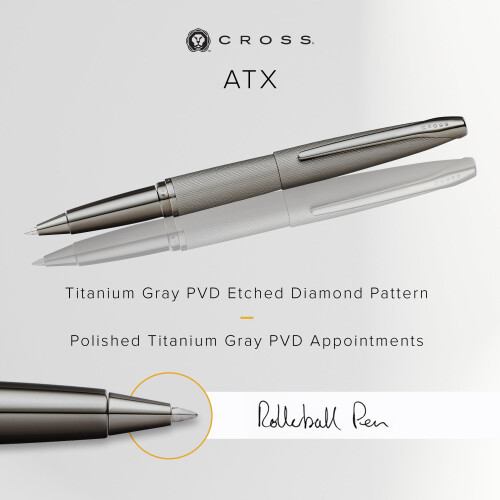 Cross Cross Cross ATX Sandblast Rollerball Pen 1
