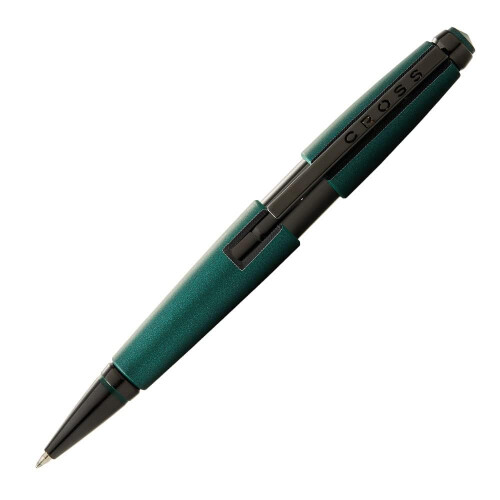 Cross Cross Cross Edge Rollerball Pen w/ Black PVD