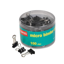 Staples Metalen Binder Clips, Micro (15340)
