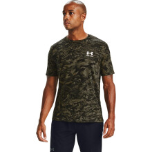 Under Armour ABC CAMO T-shirt met korte mouwen voor heren, zwart (001)/wit, 3x groot