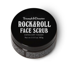 Triumph & Disaster | Gommage Visage Rock & Roll pour Hommes | Exfoliant Naturel, 145g