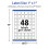 Avery TrueBlock Matte White Square Labels, 1" x 1", 2,400 Count, Laser/Inkjet Printable 5