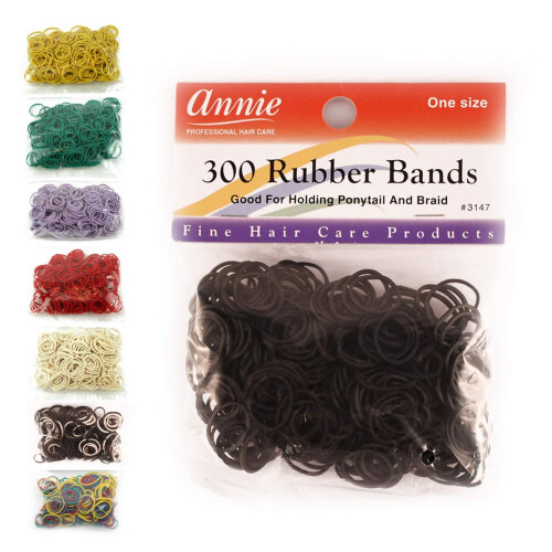 Annie 300 elastiekjes, diverse maten