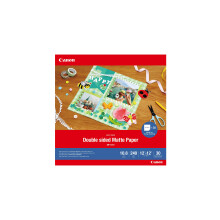 Doppelseitiges, mattes Fotopapier von Canon, perfekt fr Scrapbooking und Bastelarbeiten, 30,5 x 30,5 cm  kompatibel mit den Tintenstrahldrucker