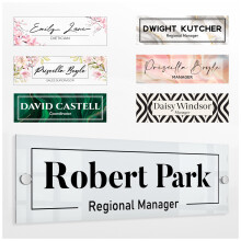 Plaque signaltique de porte en acrylique personnalise, 28 arrire-plans, plaque signaltique personnalise pour dcoration murale de bureau, ca