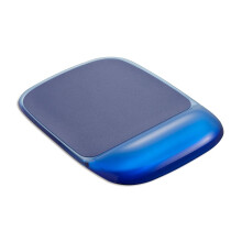 STAPLES 811891 Zelowa podkladka pod mysz/podpσrka pod nadgarstek Combo Blue Crystal (18259)
