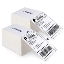 POLONO Echte 4" x 6" Direct Thermische Verzendlabels, Thermische Labels (Verpakking van 1000)