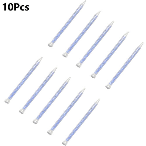 Efficient 10PCS Mixing Nozzles for AB Glue Works with Various Types Including Epoxy and Silicone (C) 2