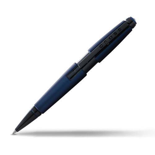 Cross Cross Cross Edge Rollerball Pen w/ Black PVD