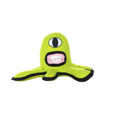 TUFFY - El juguete para perros ms suave del mundo - Alien Green-Squeaker - Mltiples capas. Hecho duradero, fuerte y resistente. Juego interacti