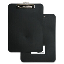 Baumgartens 61624 Unzerbrechliches Recycling-Clipbord, 1/2-Zoll Kapazität, 8 1/2 x 11, Schwarz
