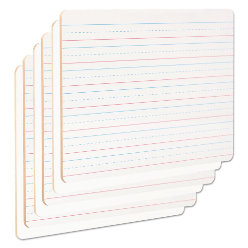 Universal UNV43911 11,75 x 8,75 tum Penningsbräda - Vit yta (6/Pack) 1