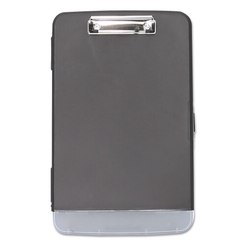 Clipboard Universale UNV40319 con Comparto per Penne - Nero
