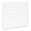 Universal UNV43911 11,75 x 8,75 tum Penningsbräda - Vit yta (6/Pack) 3